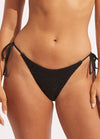 Tie Side Rio Pant / Black / Second Wave