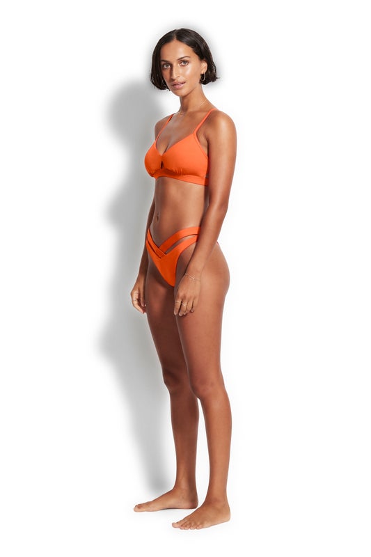 V Band High Cut Pant Spicy Orange