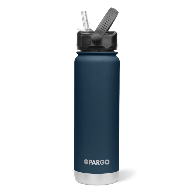 750ml Insulated Sports Bottle w/ Straw Lid