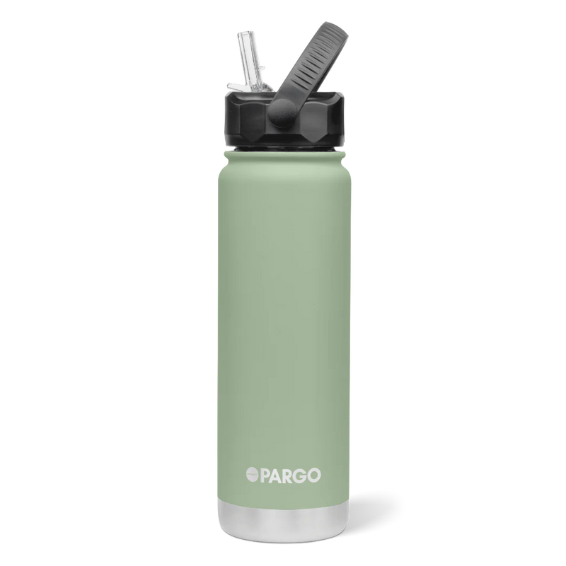 750ml Insulated Sports Bottle w/ Straw Lid