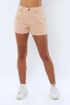 Sunny Woven Cord Short Rose