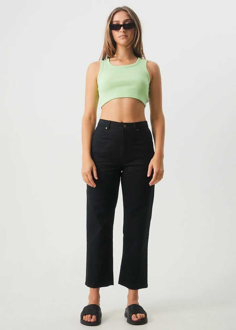 Shelby Hemp Twill Pant Black