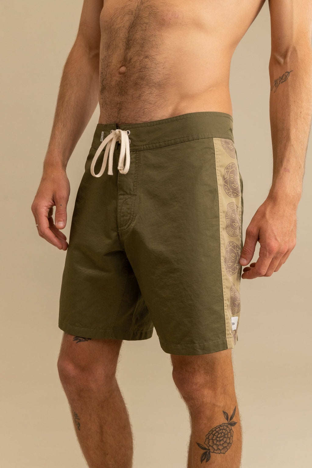 Sun  Stamp Trunk / Olive