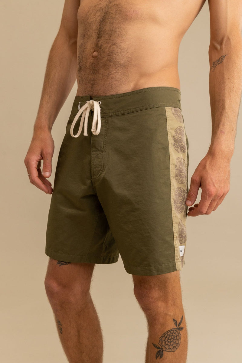 Sun  Stamp Trunk / Olive