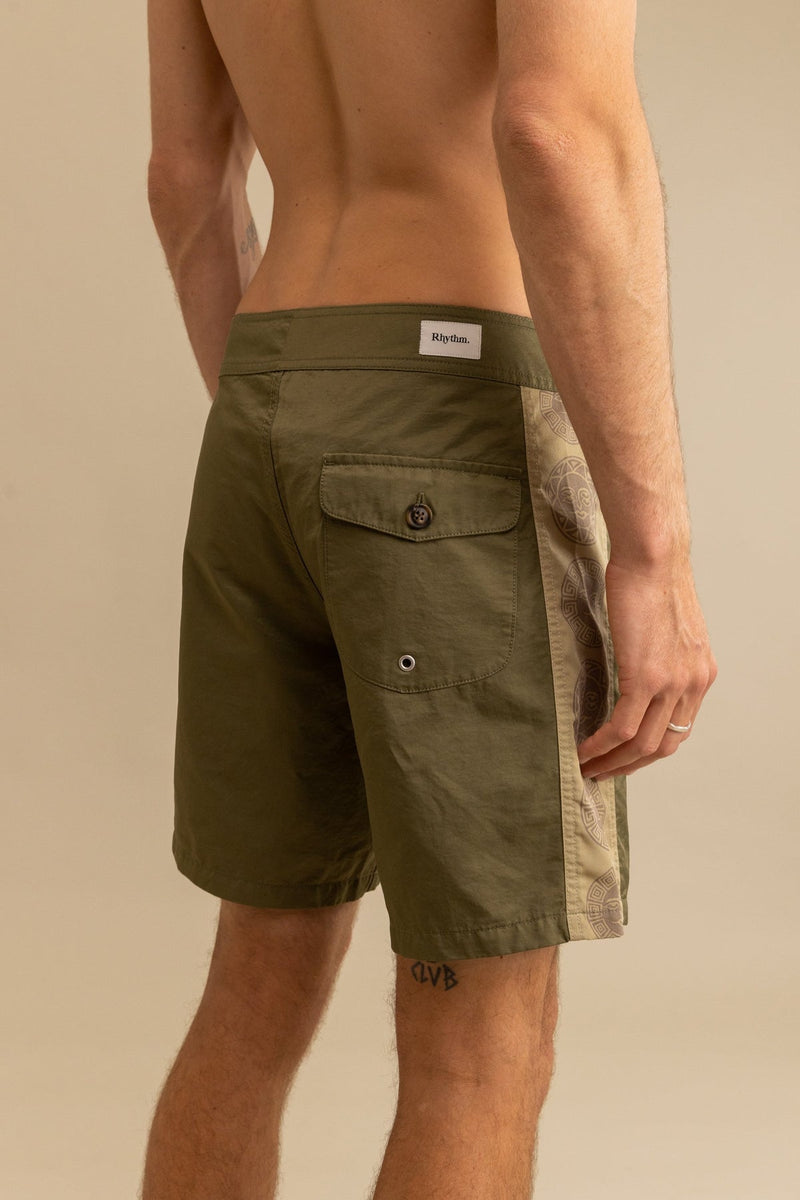 Sun  Stamp Trunk / Olive