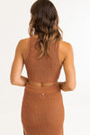 Desert Knit Crop Top / Sienna