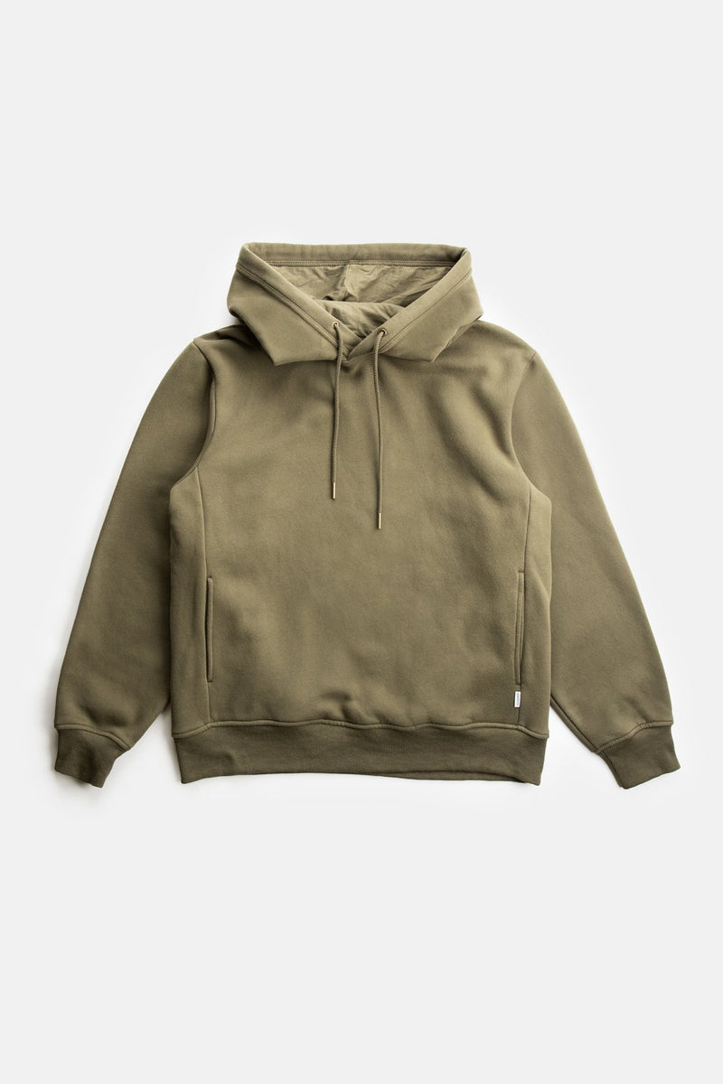 Classic Fleece Hood Olive