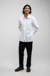 Classic Linen LS Shirt Vintage White