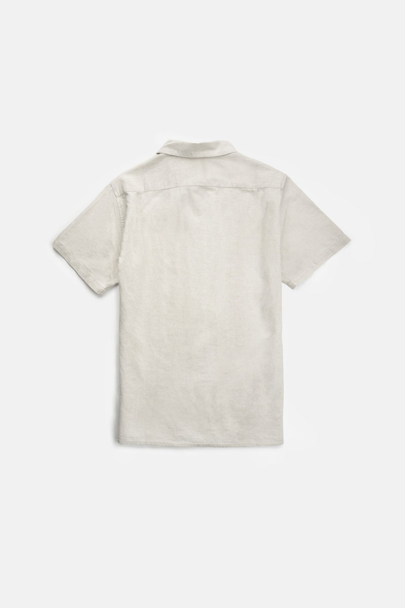 Classic Linen SS Shirt Sand