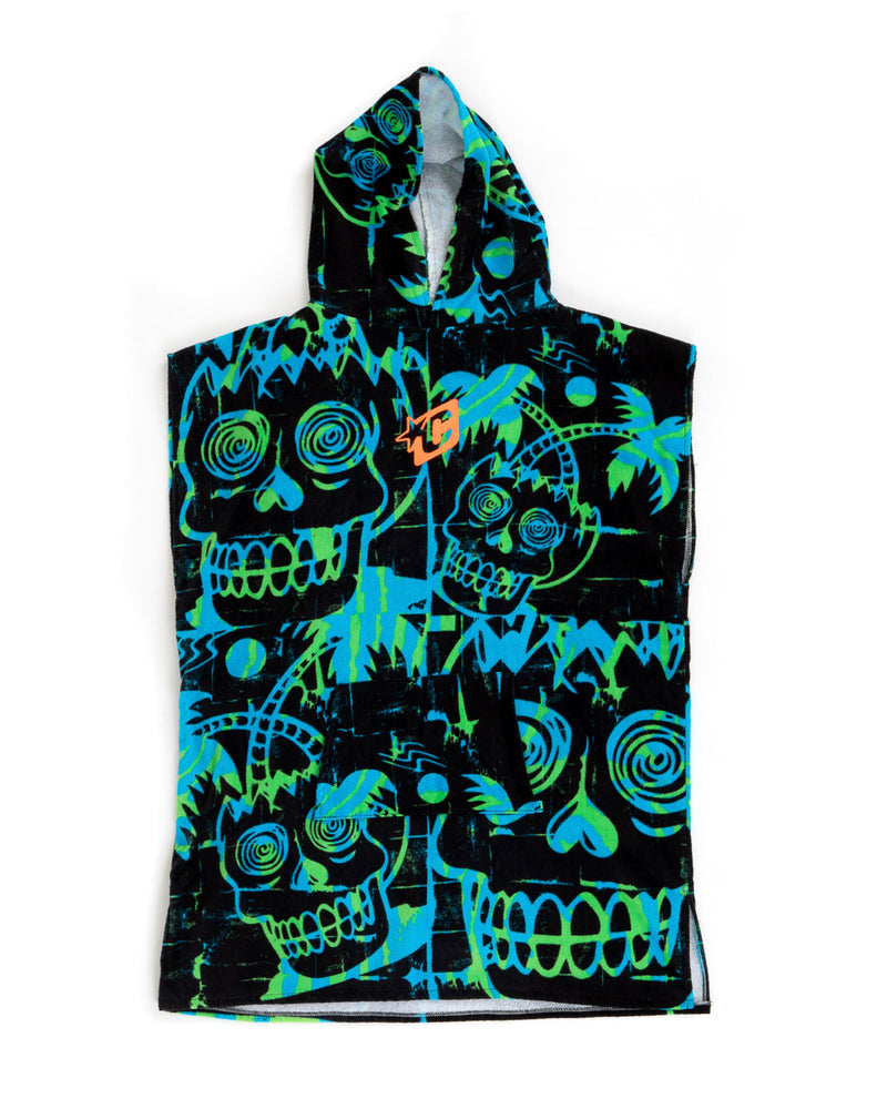 Grom Poncho Cyan Green - AKWA SURF