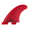 FCS II Accelerator Neo Glass Eco Tri Fins / Red