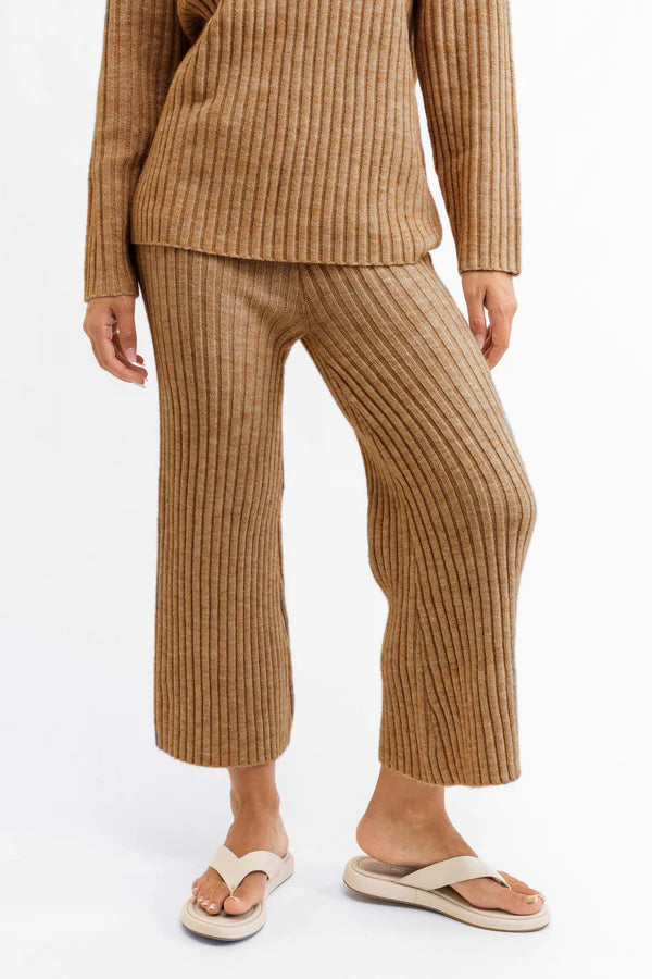 Daisy Knit Pant / Mocha