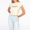 90's Baby Tee / Lemon Icing