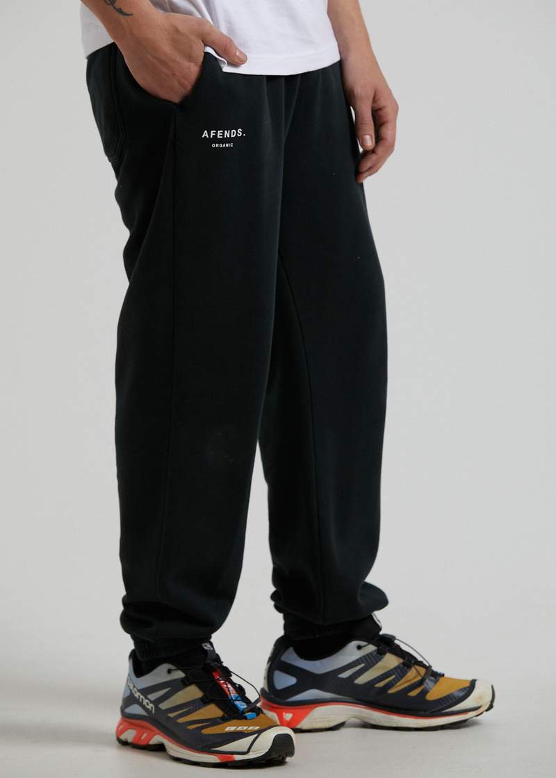 Premium Organic Unisex Sweat Pant Black