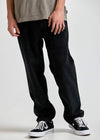 Ninety Twos Hemp Corduroy Relaxed Pant Black