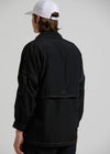 Faded Unisex Spray Jacket Black