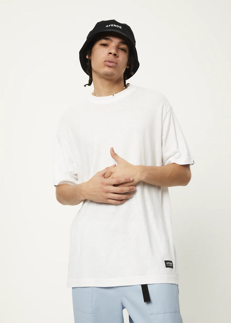 Classic Hemp Retro T-Shirt / White