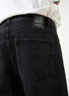 Ninety Twos Organic Denim Relaxed Fit Jean / Washed Black