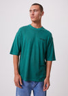 Actual Pain Hemp Oversized Graphic T-shirt / Emerald