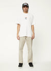 Return to Earth Recycled Retro Graphic T-Shirt / White