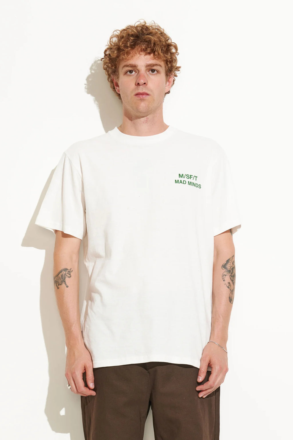 All For Nothing 50/50 SS Tee / Washed White