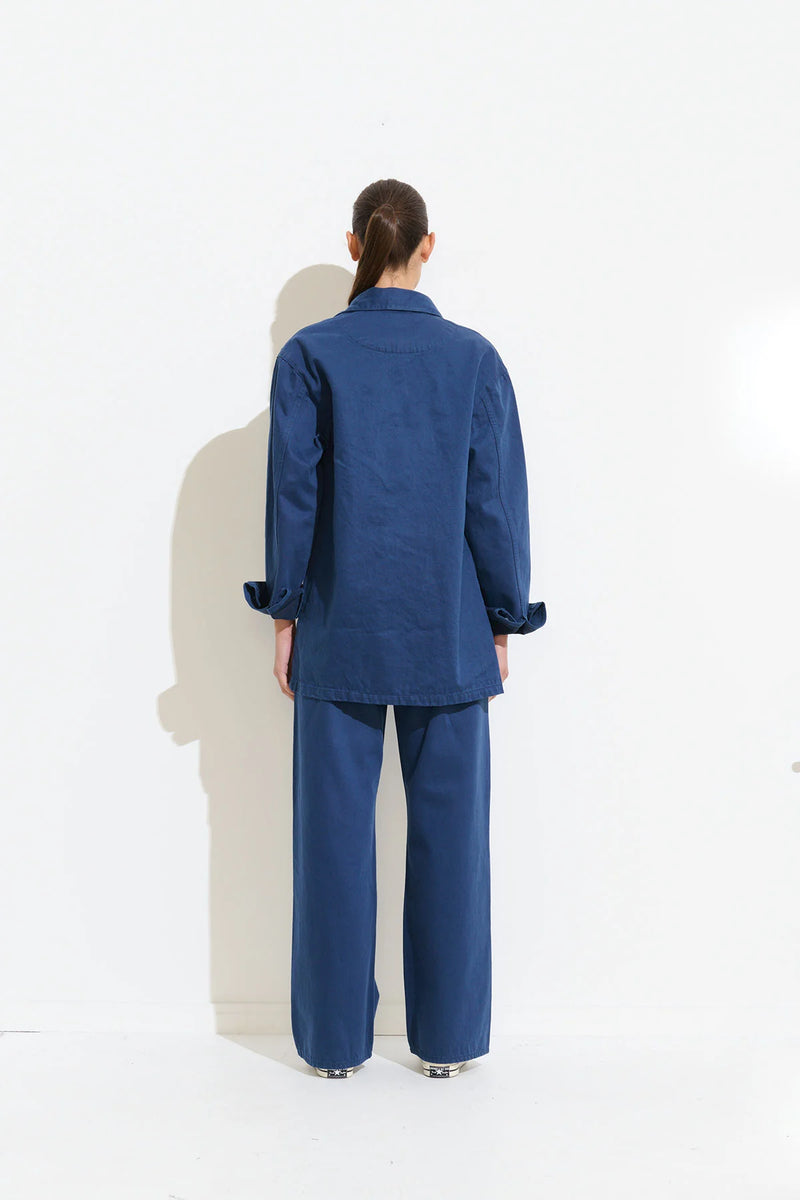 Unisex Makers Overshirt / True Blue