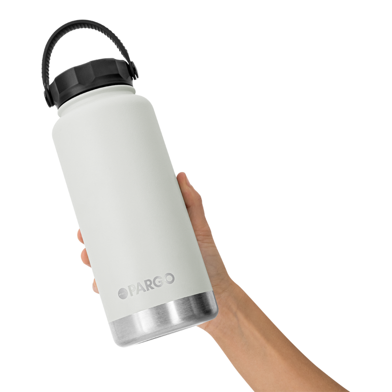 950mL Insulated Bottle Bone White - AKWA SURF