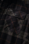 Bowery L/S Flannel Black/Charcoal