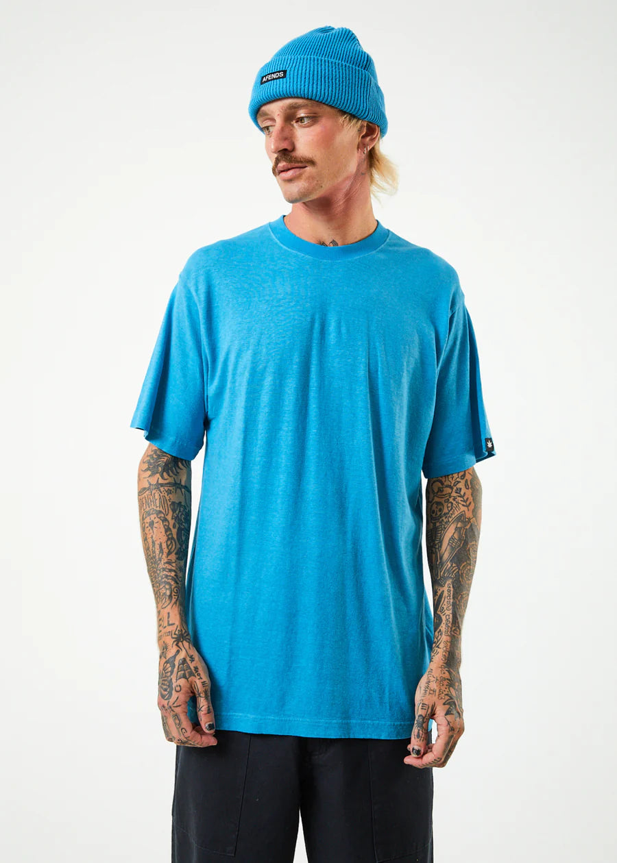 Classic Hemp Retro T-Shirt / Dark Teal