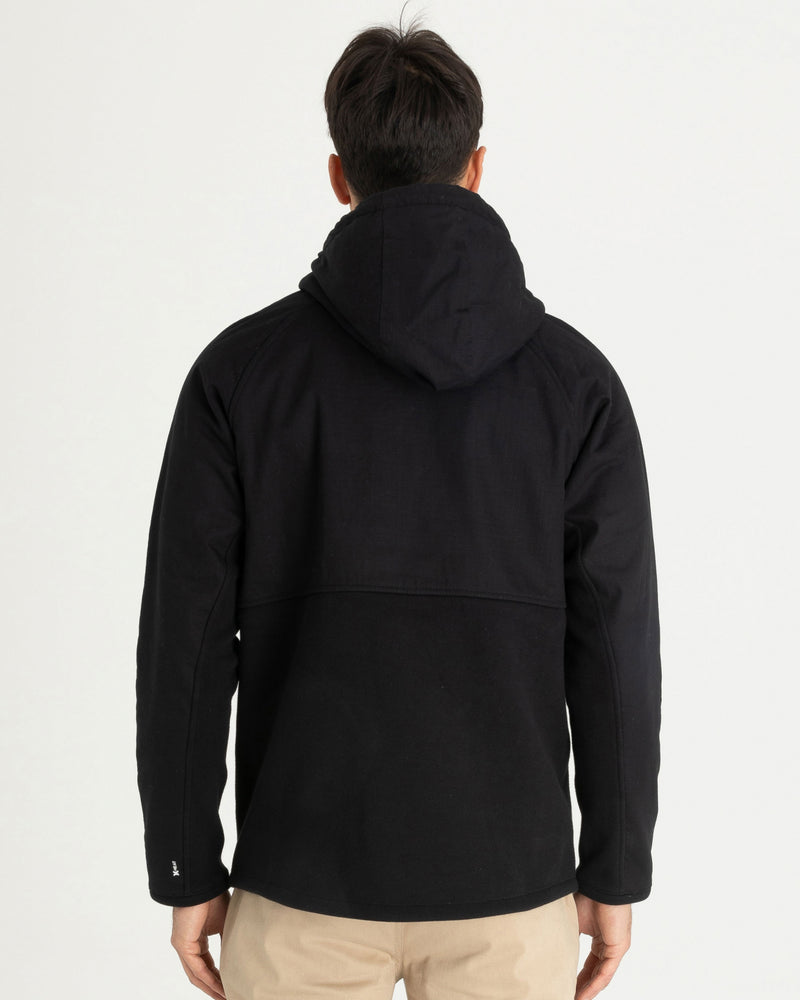 Heat Blazer Half Zip Black