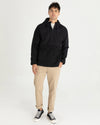 Heat Blazer Half Zip Black