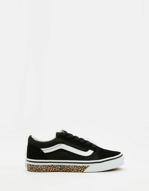 Old Skool Animal Sidewall Leopard/Black