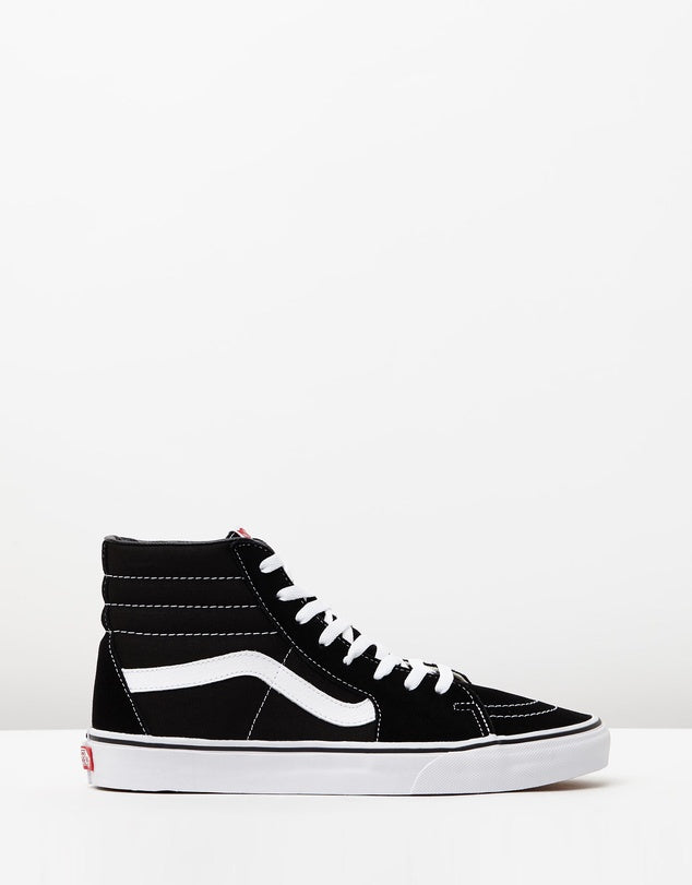 Comfycush Sk8-Hi (Classic) Black/True White