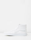 SK-8 Hi / True White Unisex