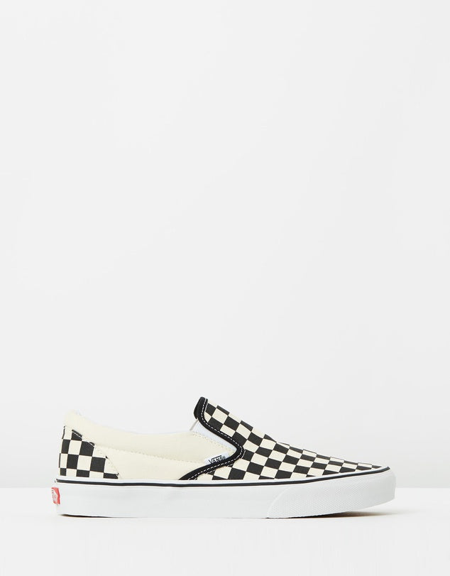 Classic Slip-On Black/White Checkerboard