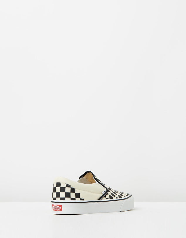 Classic Slip-On Black/White Checkerboard