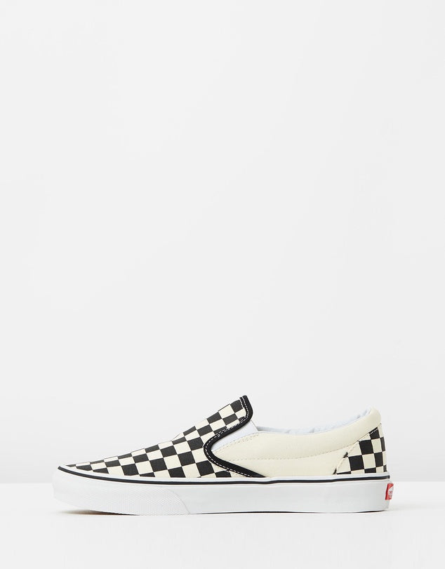 Classic Slip-On Black/White Checkerboard