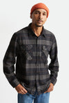Bowery L/S Flannel Black/Charcoal