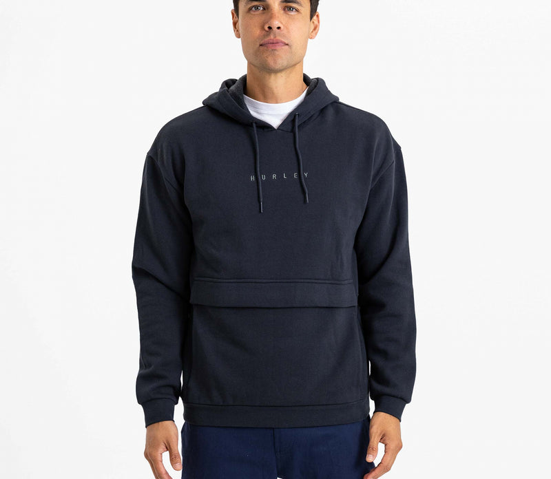 Quality Pullover Fleece Off Noir